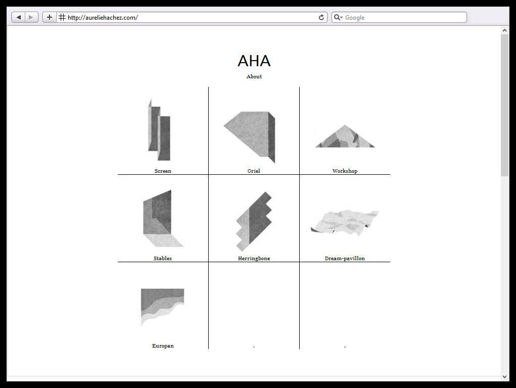 Clara Dutilleul Website AHA Aurélie Hachez Architecte